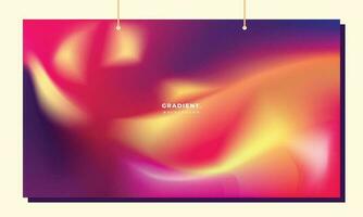 Colorful fluid gradient mesh background template copy space. suitable for poster, banner, leaflet, pamphlet, magazine, cover, brochure, or landing page. vector