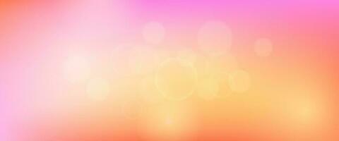 Abstract background with blur bokeh light effect. Modern colorful circular blur light backdrop. Vector illustration