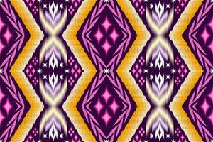 ikat figura azteca bordado estilo. geométrico étnico oriental tradicional Arte patrón de diseño para étnico fondo,fondo de pantalla,moda,ropa,envoltura,tela,elemento,pareo,gráfico,vector ilustración vector