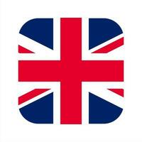 United Kingdom of Great Britain flag simple illustration for independence day or election vector