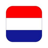 ilustración simple de la bandera de croacia para el día de la independencia o las elecciones vector