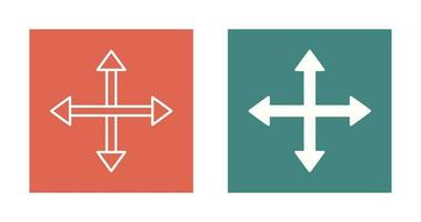 Unique Move Vector Icon