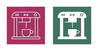 Unique Coffee Machine Vector Icon