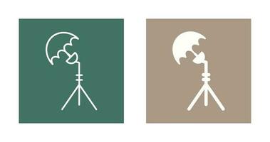 Unique Light Stand Vector Icon
