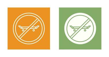 No Skating Vector Icon