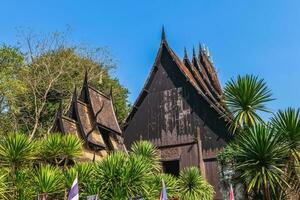 Baan Dam Museum, aka Black House Museum, in Chiang Rai, Thailand photo