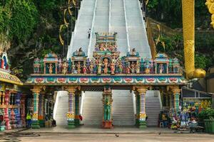 batu caves, a mogote at kuala lumpur, malaysia photo