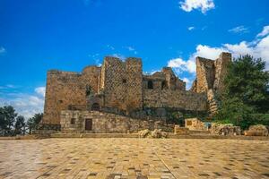 Ajloun Castle, Qa lat ar-Rabad, in northern jordan photo