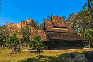 Baan Dam Museum, aka Black House Museum, in Chiang Rai, Thailand photo