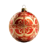 Christmas Ball Isolated on white background. Illustration png