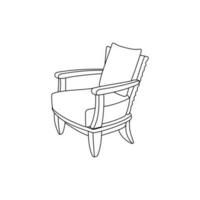 chair furniture, Logo design, Vector illustration template, logo for your company