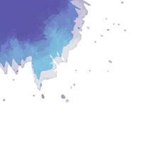 Watercolor ink splash. Watercolor background. Element for design. vector