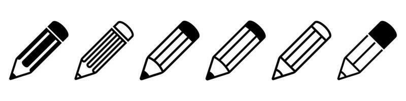 Pencil icon vector. vector