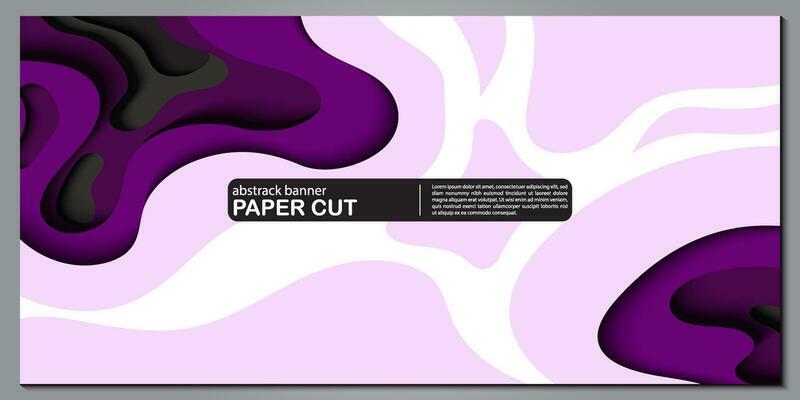 Modern abstract paper cut out background for website, banner, wallpaper, brochure, poster.