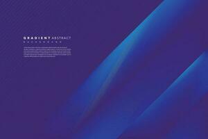 blue gradient abstract background design vector