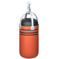 3d icon illustration punching bag png