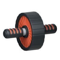 3d icon illustration ab wheel roller png