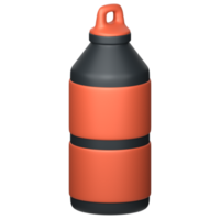 3d icono ilustración deporte botella png