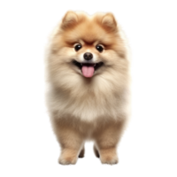 Illustration Gemälde von süß Hund isoliert transparent Hintergrund, Digital Kunst, ai generiert, generativ ai png