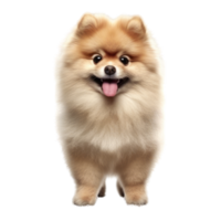 Illustration painting of cute dog isolated transparent background, Digital art, , png