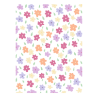 Lovely Flower Doodle Art png