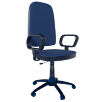 Representación 3D de silla de oficina png