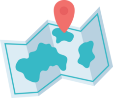 mini mapa com PIN ponteiro png