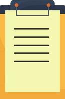 clipboard, folder for papers, folder with a clip, for notes, stationery, office and school supplies, vector