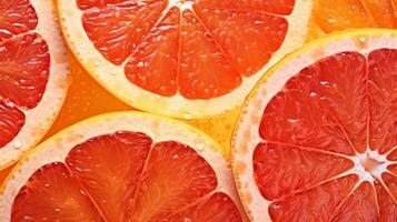 Closeup of rosy citrus blood orange wrapped establishment. Creative resource, photo