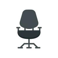 Office Chair Icon flat style vector