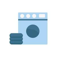 laundry icon solid style vector