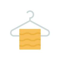 hanger icon flat style vector