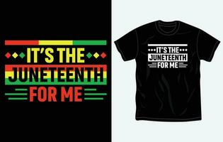 Juneteenth tshirt design and print template, Quotes, Typography design, June 19, African American shirt design, Fully editable vector template.