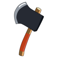 Wooden axe. Tools png