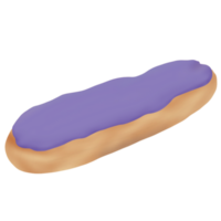 French eclair isolated png