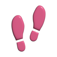 footprint 3d icon png