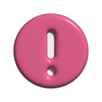 warning icon 3d png