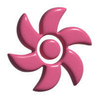 Turbine Symbol 3d png