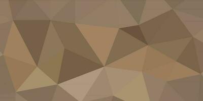 abstract snuff brown geometric background with triangles vector