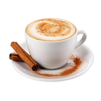 Cappuccino cup isolated. Illustration png