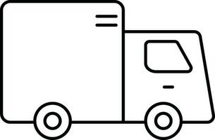 Food Delivery Icon In line Art vector