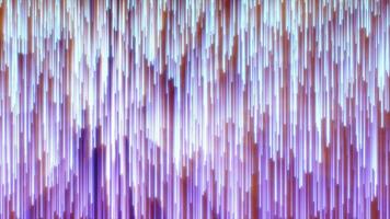 Abstract purple energy glowing lines raining down futuristic hi-tech background video