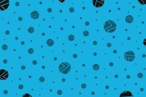 BLUE RANDOM CIRCLE PATTERN ART DESIGN vector