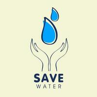 World Water Day Concept vector