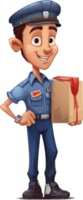 delivery man transparent background png