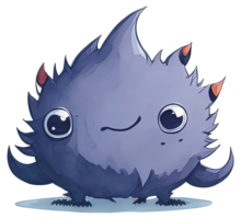 Cute monster isolated. png