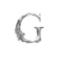 lettera g acquerello png