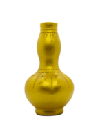 d'or vase isolé png