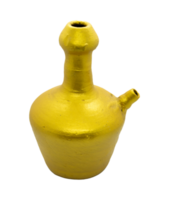 d'or cruche isolé png