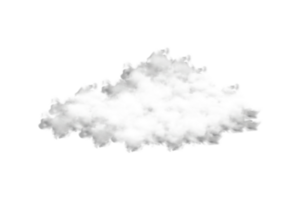 Dense cloud PNG isolated on transparent background. Realistic fog or smoke PNG for storm or sunny weather design. Cloudy sky or smog environmental design on a transparent background for templates.